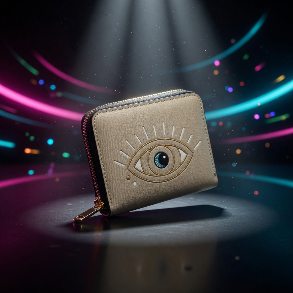 Evil Eye Zip Wallet