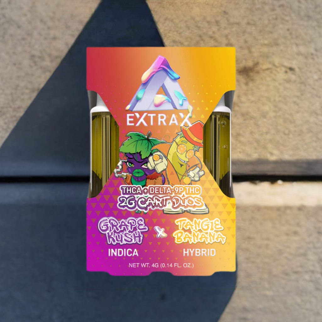 Delta Extrax THCa 2G Cartridge Duo | Adios Blend | 2 pack - Dela Extrax - Sky High West Chester