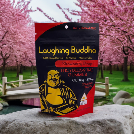 Laughing Buddha Gummies - 360MG - HHC+D9 - Laughing Buddha - Sky High West Chester