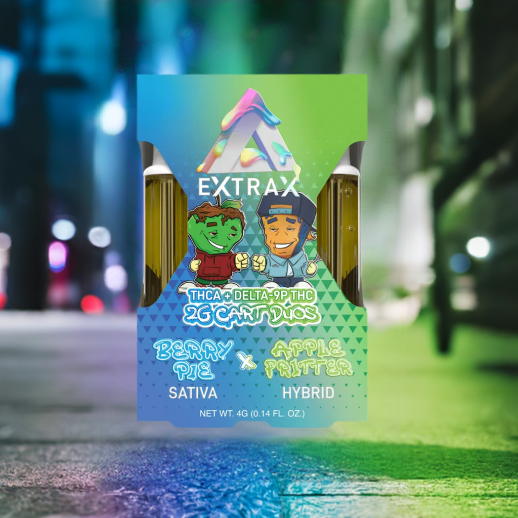 Delta Extrax THCa 2G Cartridge Duo | Adios Blend | 2 pack - Dela Extrax - Sky High West Chester