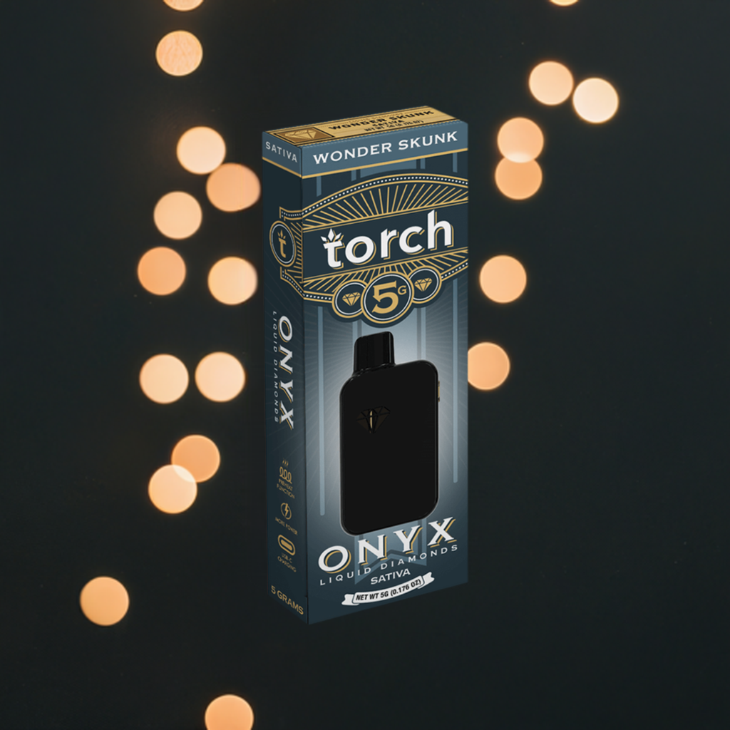 Torch Liquid Diamonds Onyx Blend THC-A/THC-P/D8/D9 5G Disposable - Sky High West Chester