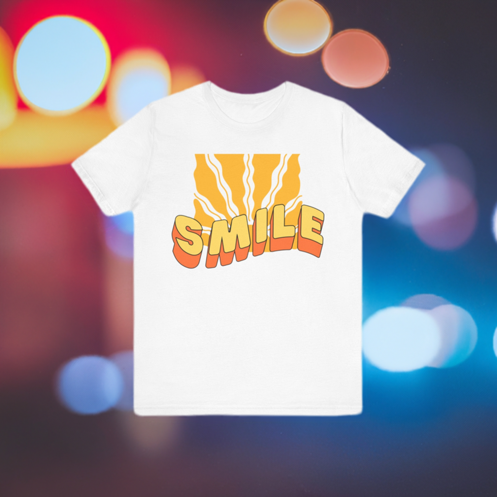 Smile - STS Hippy Line - Unisex jersey short sleeve tee - STS - Sky High West Chester