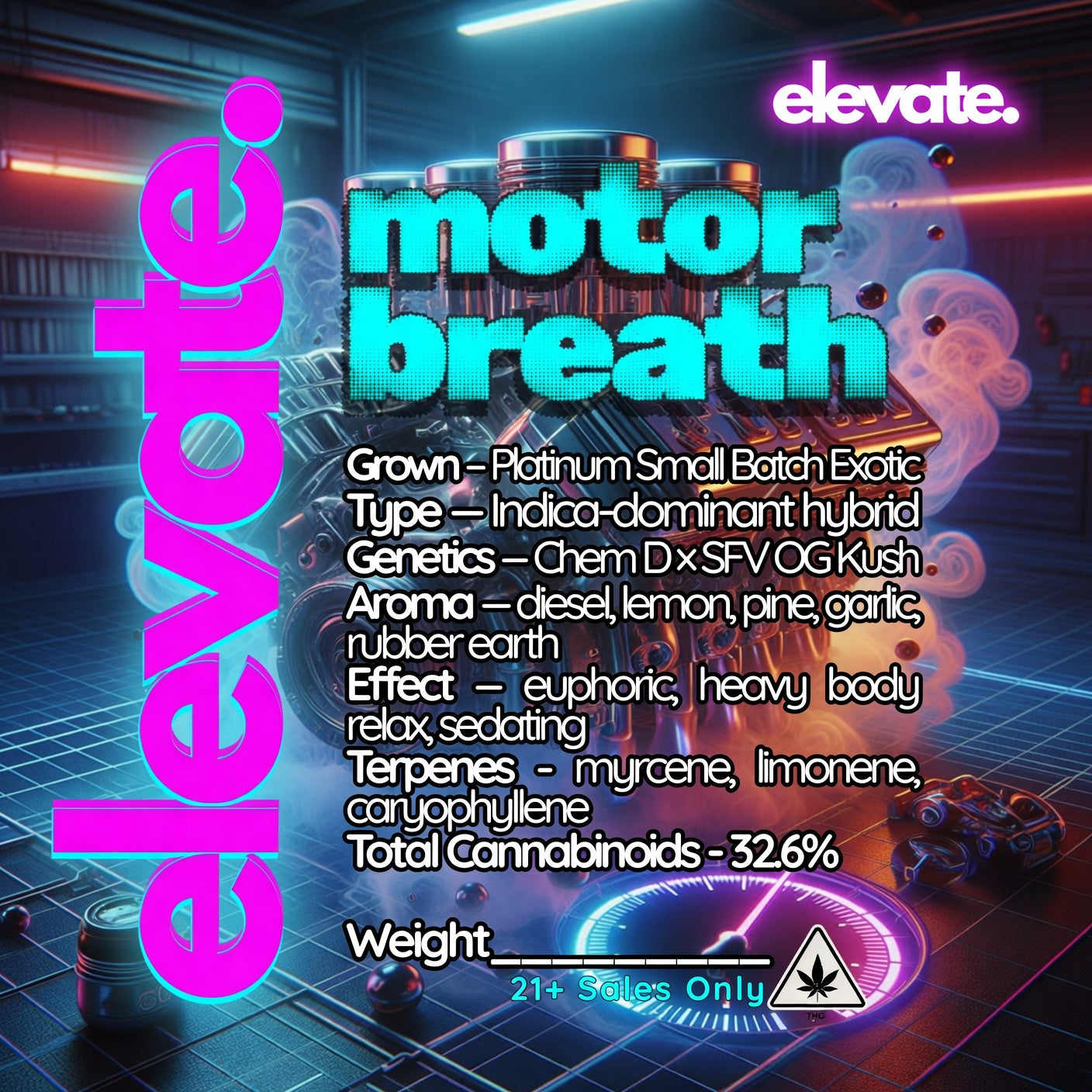 Motor Breath Platinum Small Batch  - Hybrid