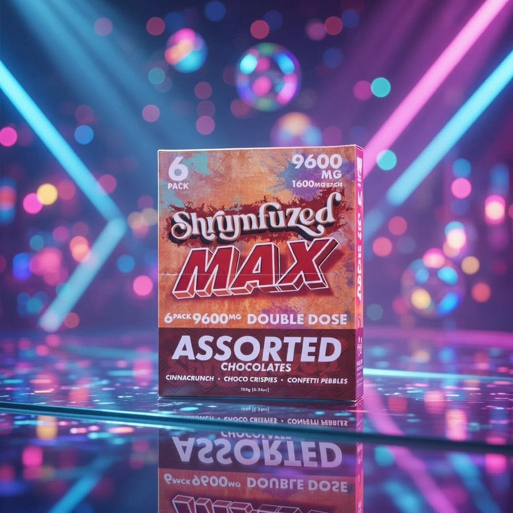 Shrumfuzed Max - Assorted Chocolates - 9600mg - Shrumfuzed - Sky High Montgomery cincinnati