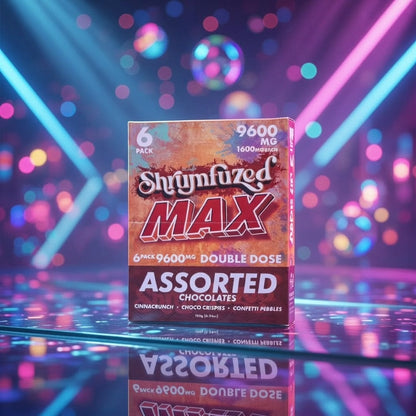 Shrumfuzed Max - Assorted Chocolates - 9600mg - Shrumfuzed - Sky High Montgomery cincinnati