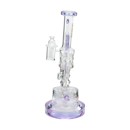 Lookah 10" Cool Recycler Klein Handgun Bong – Purple Swiss Perc