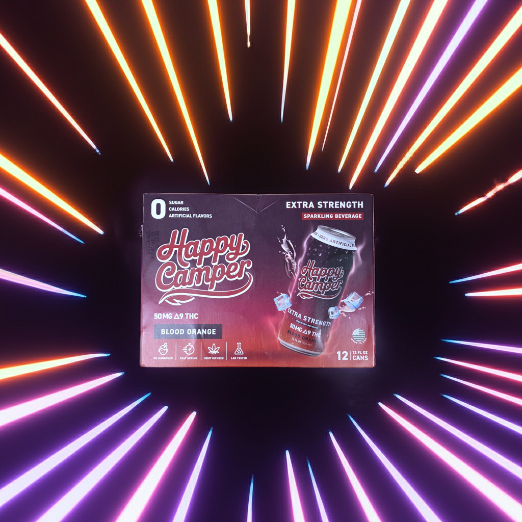 Happy Camper Extra Strength D9 Drinks - Gas Boys - Sky High Montgomery cincinnati