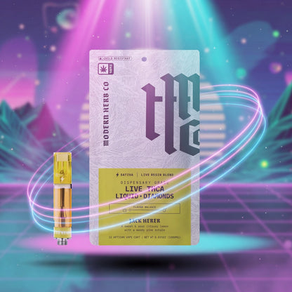 MHC Liquid Diamonds Cartridge - 1g — vape, front view