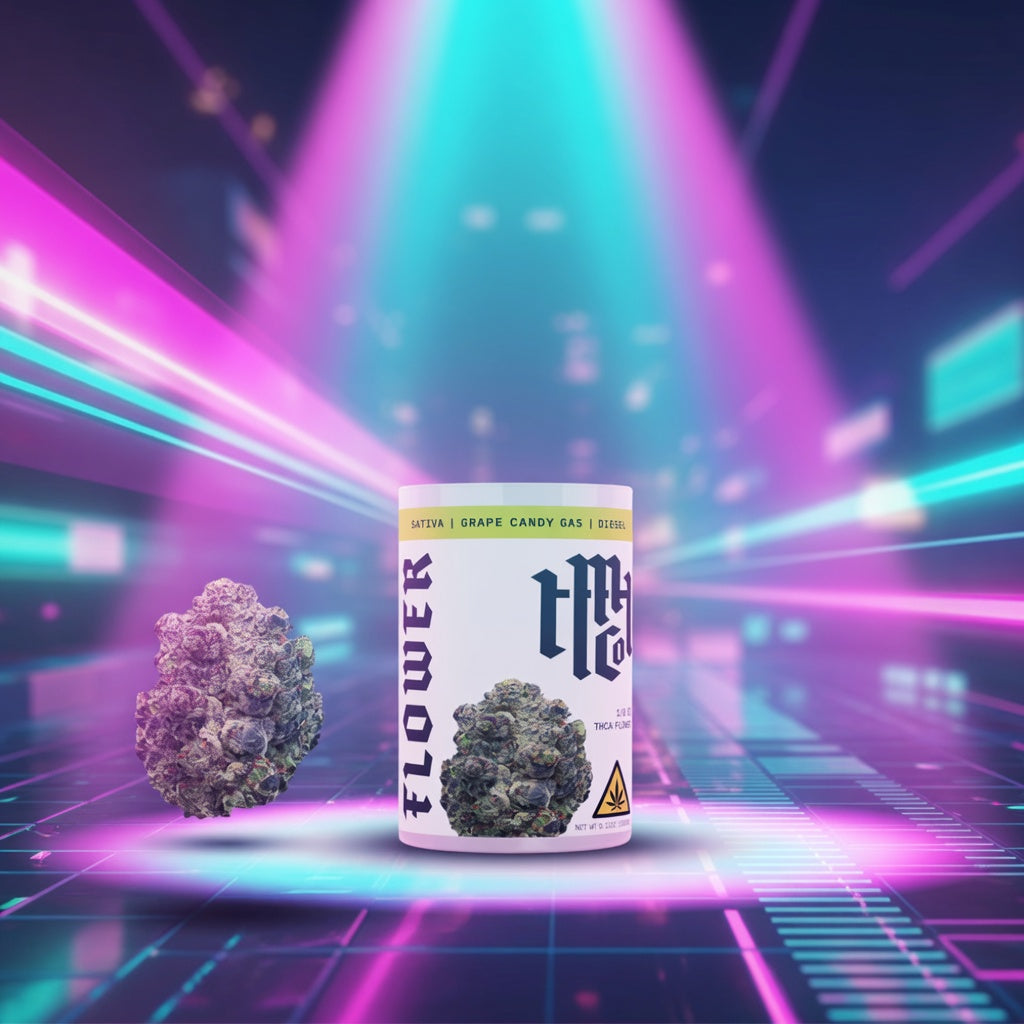 MHC THCA Flower - 3.5g - Grape Candy Gas (Sativa)