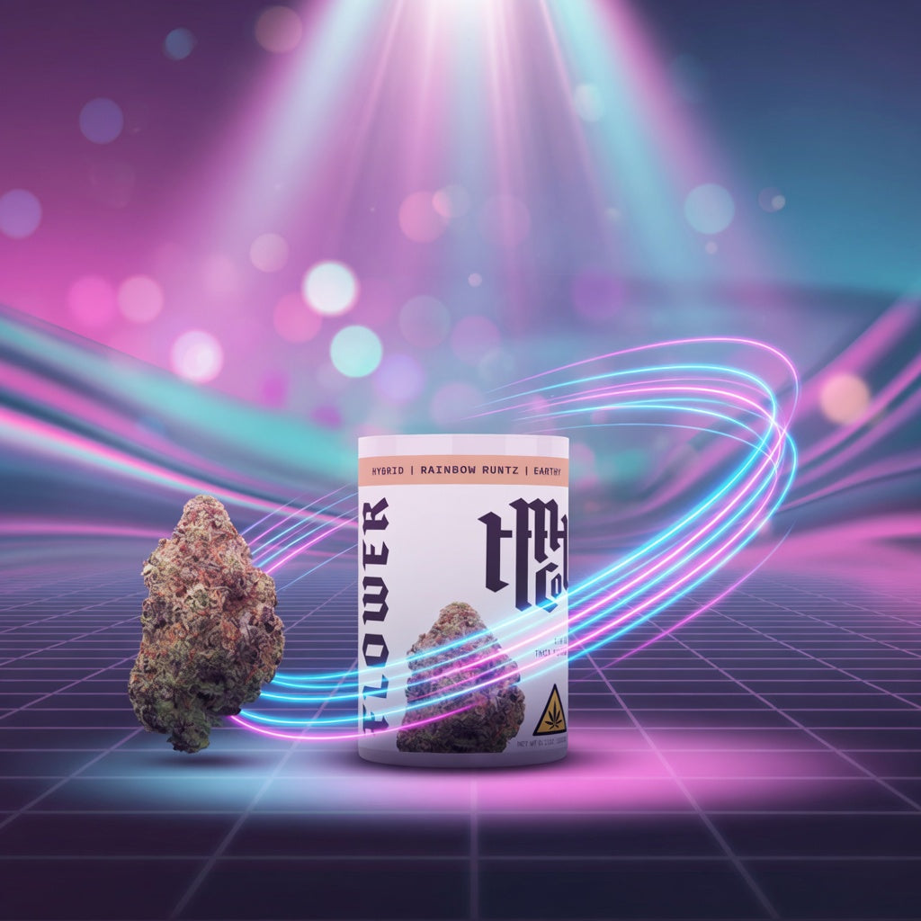 MHC THCA Flower - 3.5g - Rainbow Runtz (Hybrid)