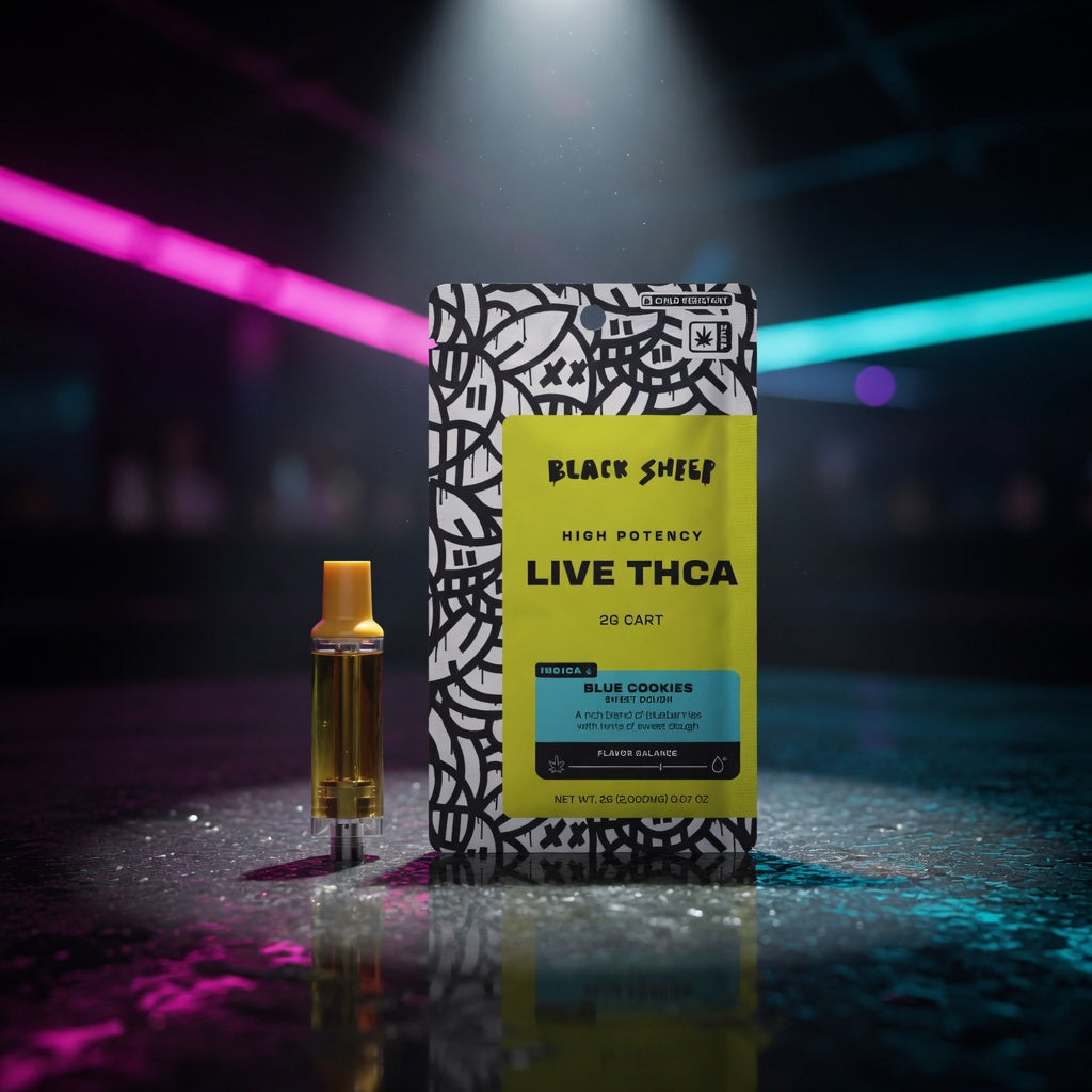 bks-live-thca-cartridge-2g — Sky High neon packshot