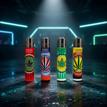 clipper-lighter — Sky High neon packshot