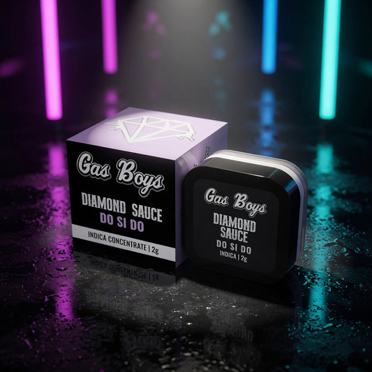 gas boys 2 gram diamond sauce collection — club packshot