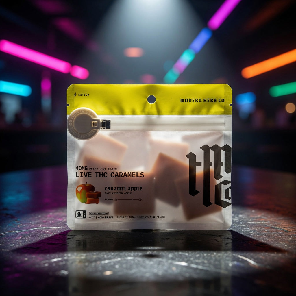 MHC Caramel Apple 8ct — Sky High neon packshot
