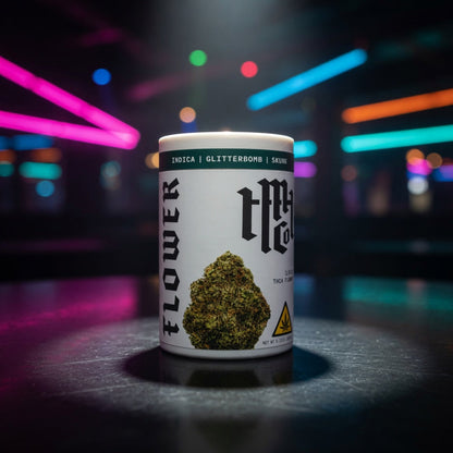 MHC Glitterbomb 3.5g — Sky High neon packshot