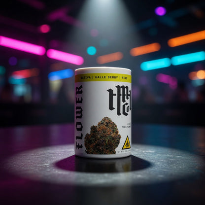 MHC Halle Berry 3.5g — Sky High neon packshot