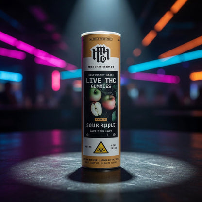 MHC Sour Apple 20ct — Sky High neon packshot