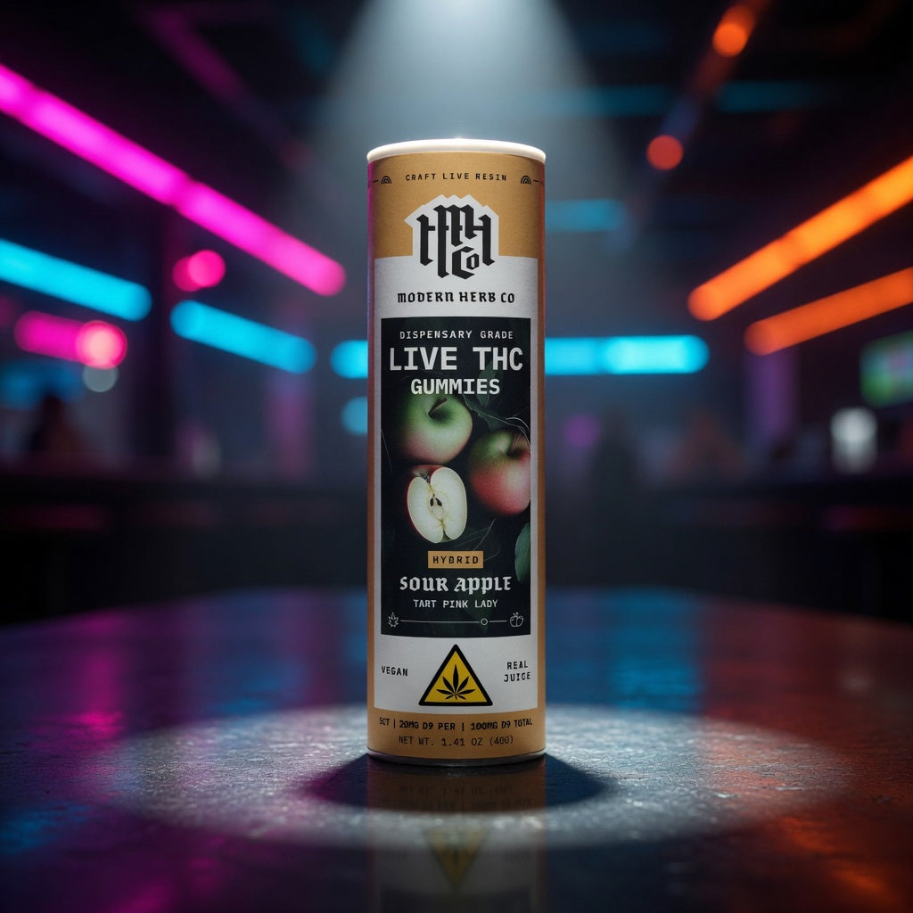 MHC Sour Apple 5ct — Sky High neon packshot
