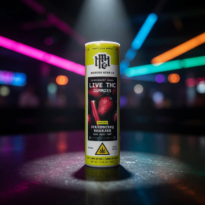 MHC Strawberry Rhubarb 5ct — Sky High neon packshot