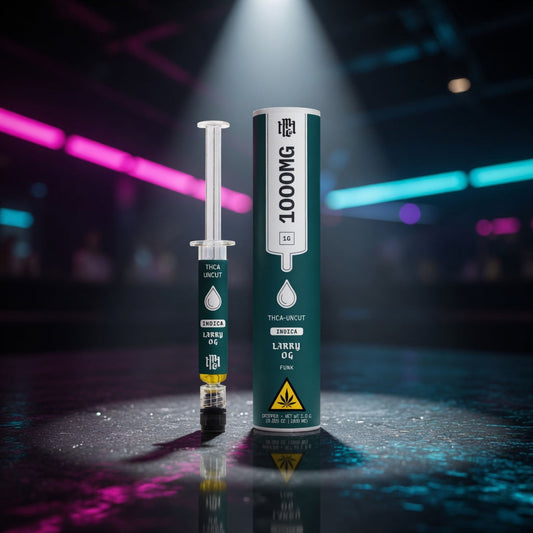 mhc-uncut-thca-dripper-1g — Sky High neon packshot