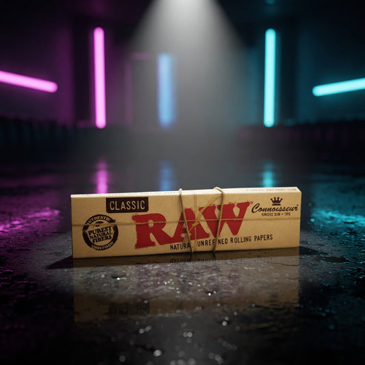 raw organic hemp rolling papers — club packshot