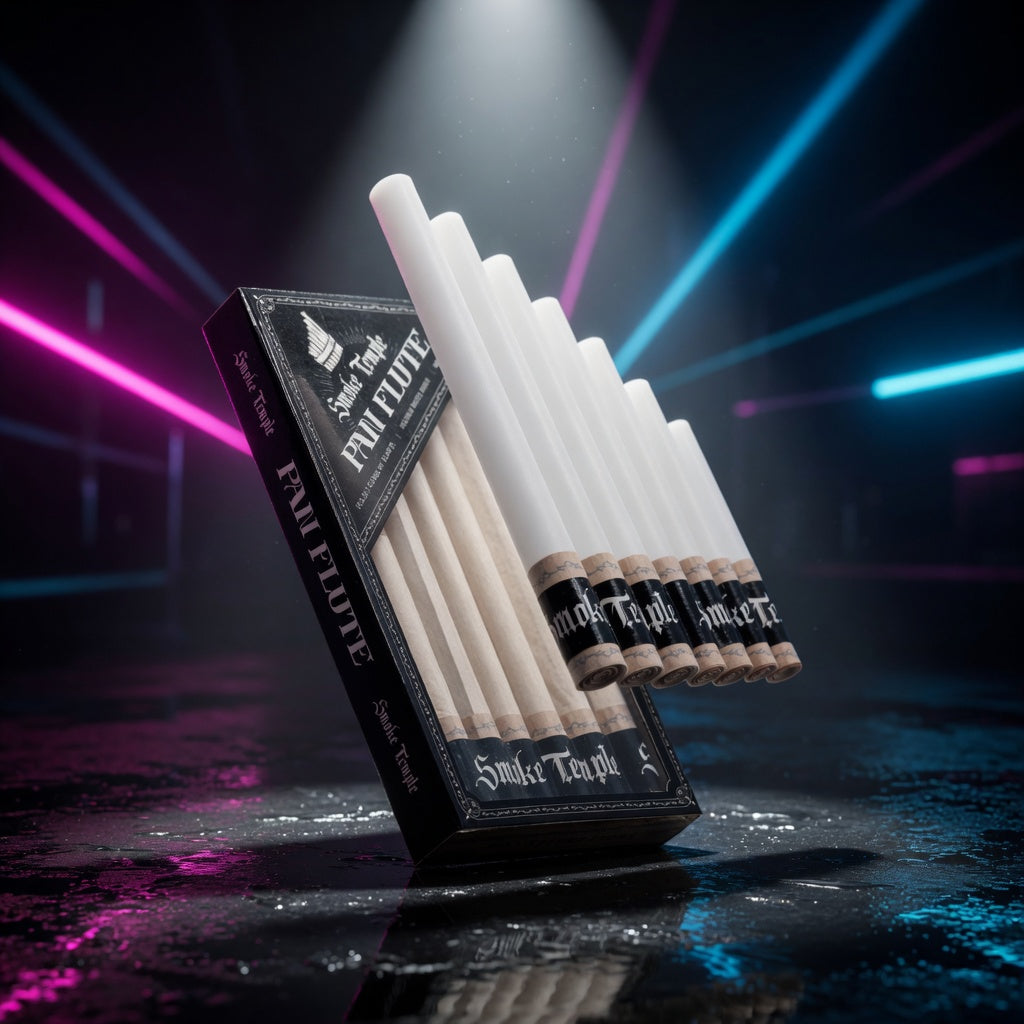 smoke temple 7 layered pan flute cone — club packshot