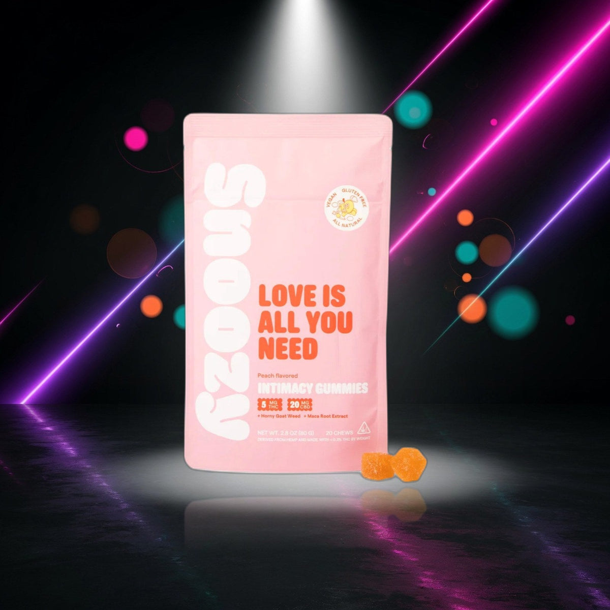 Snoozy Love Is All You Need Gummies — Sky High neon