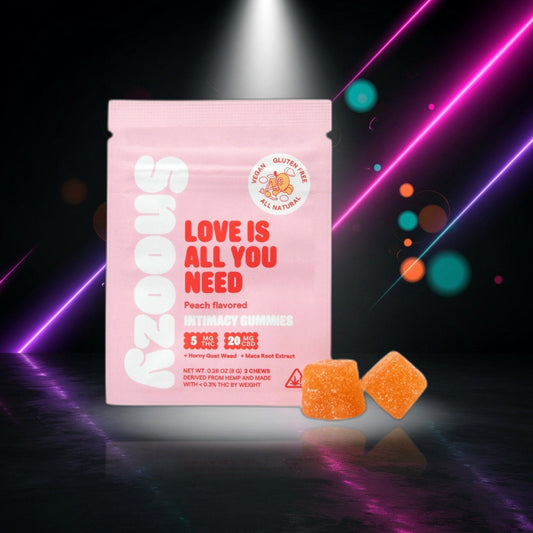 Snoozy Love Is All You Need Go Pack — Sky High neon