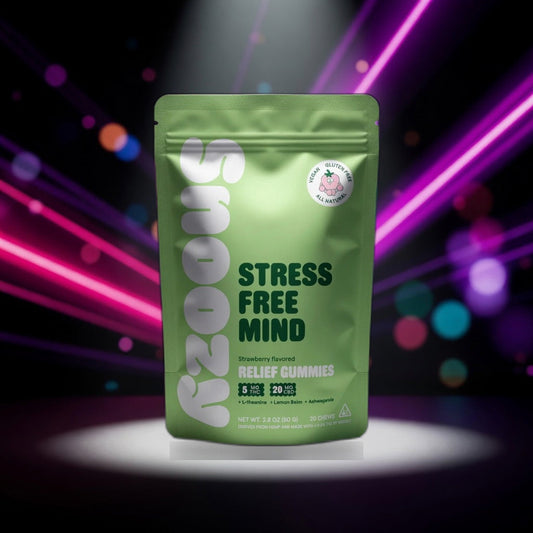 Snoozy Stress Free Mind 20ct — Sky High neon