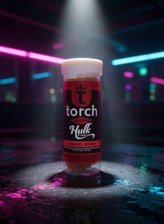torch hulk gummies 15000mg d9 thcp — club packshot