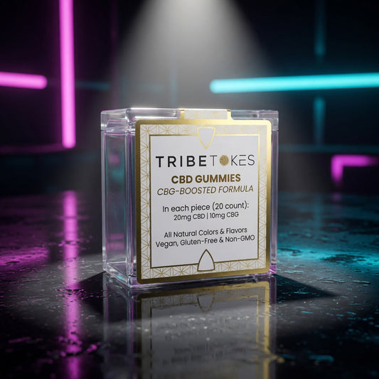 tribe tokes cbd cbg wellness gummies — club packshot