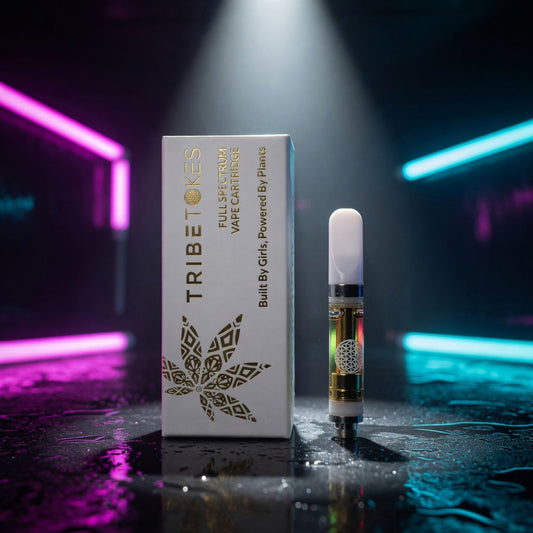 tribe tokes live resin thca vape cartridges — club packshot