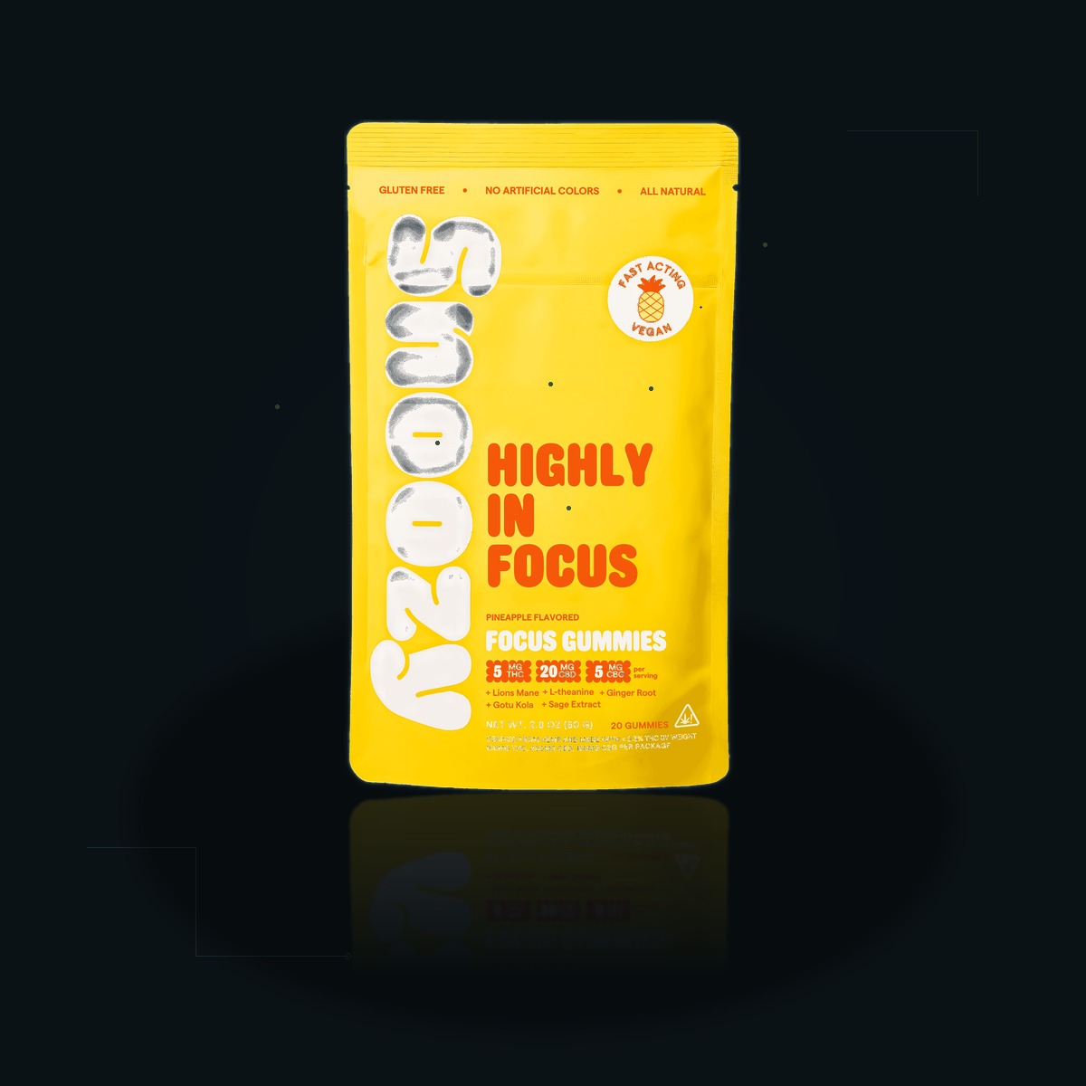 Snoozy Highly In Focus Gummies 20ct — Sky High P1