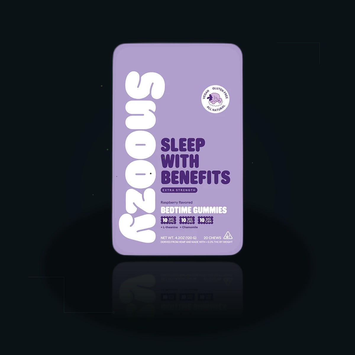 Snoozy Sleep With Benefits Gummies 20ct — Sky High P1