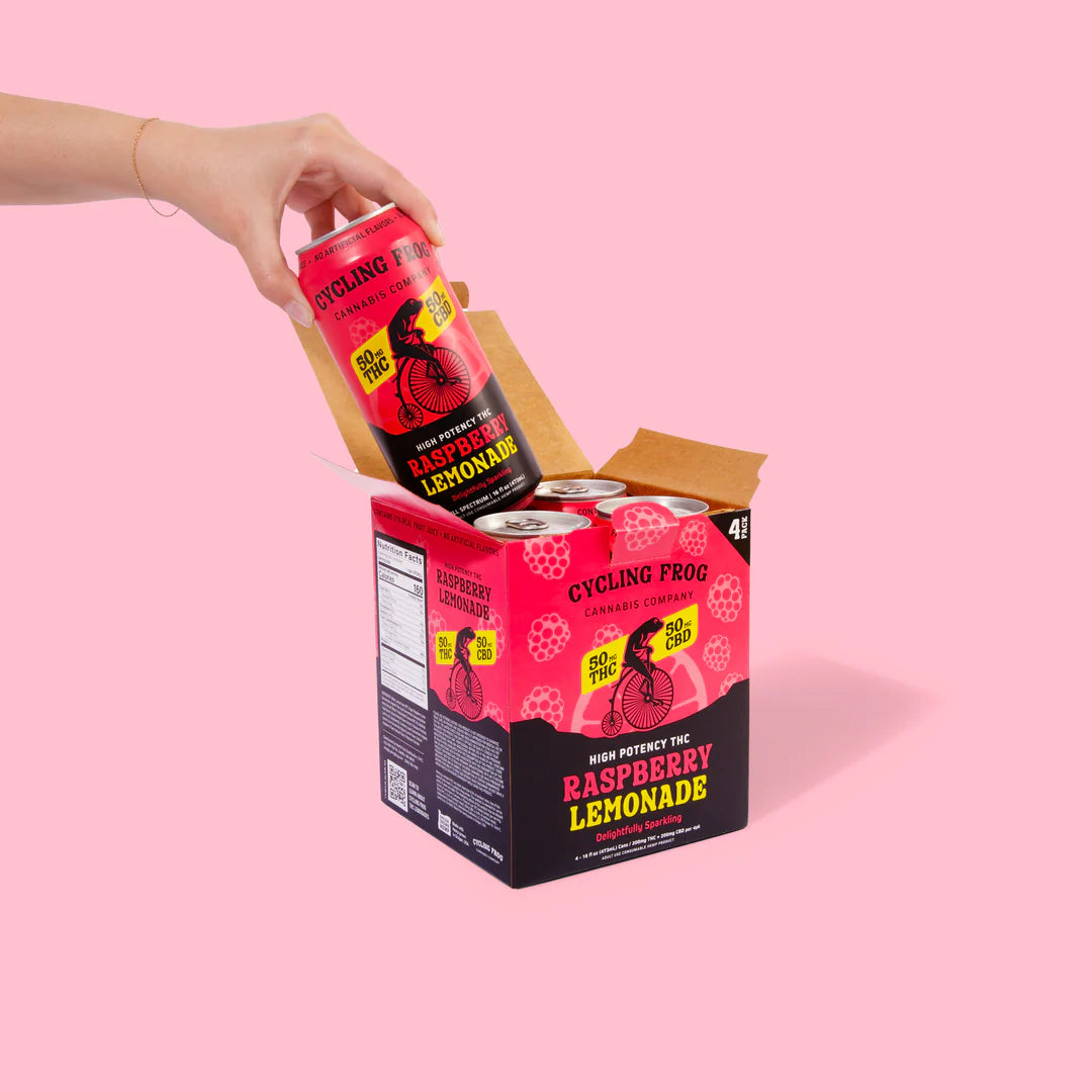 Cycling Frog Cannabis Co. 50mg Drinks - Cycling Frog - Sky High Montgomery cincinnati