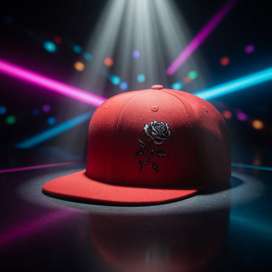 Rose Floral Snapback
