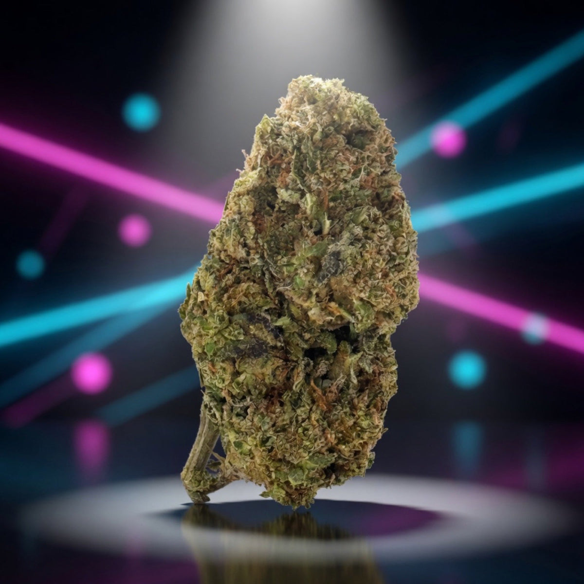 Ghost OG Boutique Flower (Indica 24.11%) — Sky High neon