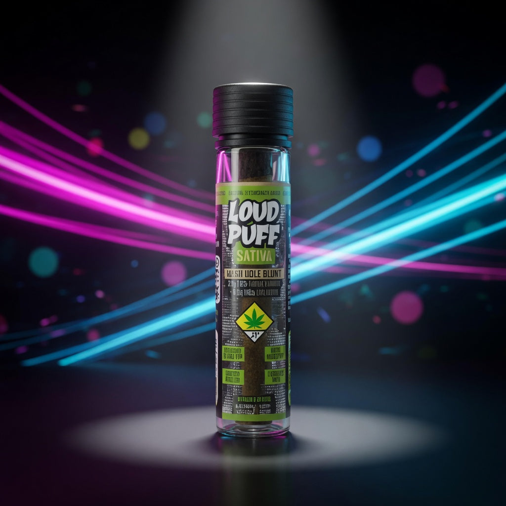 Jet Fuel Live Rosin Blunt 10ct — Sky High neon
