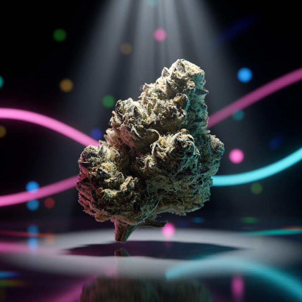Pineapple Express Smoker's Cup Flower — Sky High neon