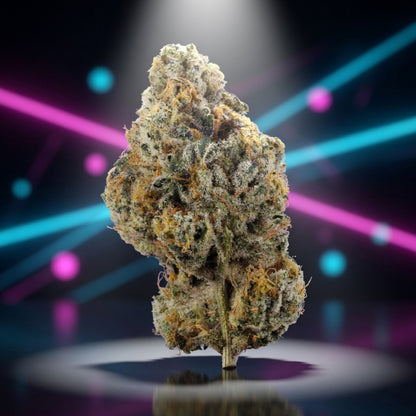 Wedding Cake Smoker's Cup Flower (Hybrid 40.29%) — Sky High neon