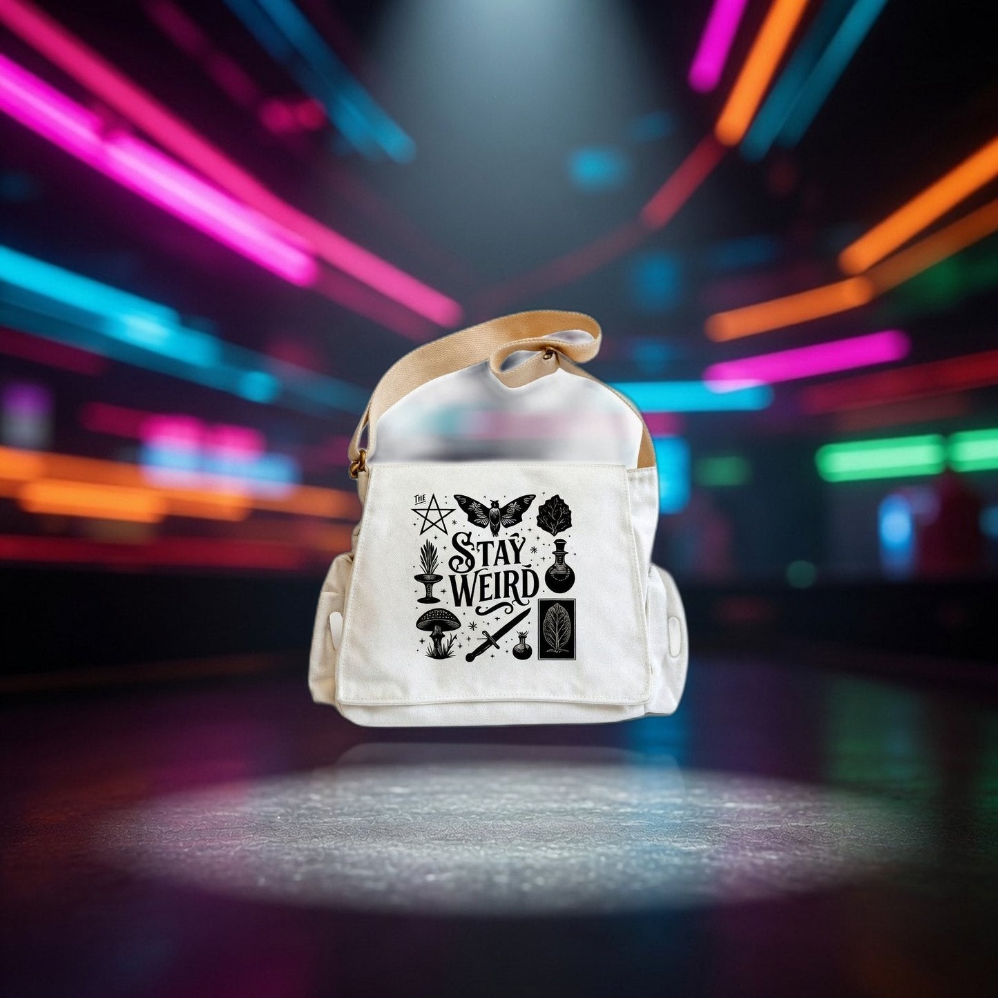 Stay Weird Shoulder Bag