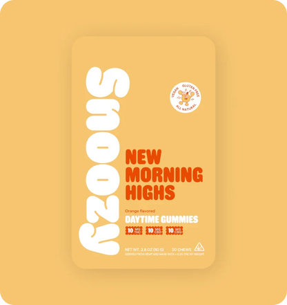 Snoozy New Morning Highs Gummies