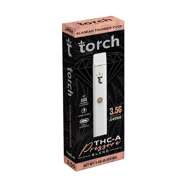 Torch THC-A Pressure Blend 3.5G Disposables - Torch - Sky High West Chester