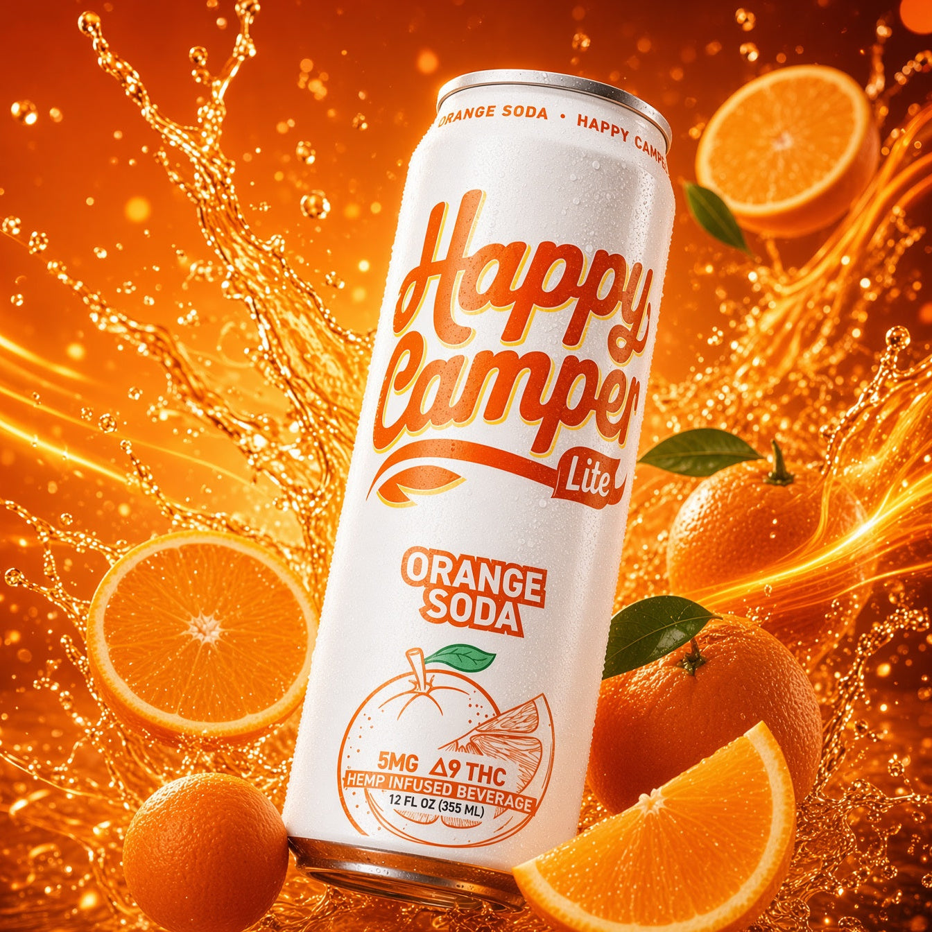 Happy Camper Lite - 5mg THC drinks — gallery view 4