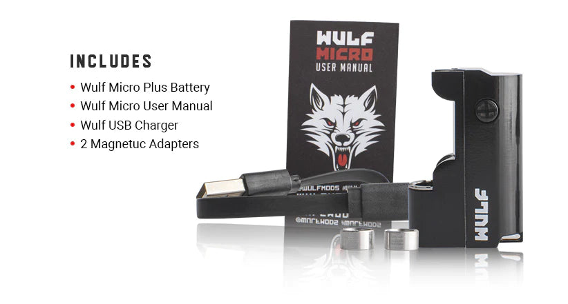 Wulf Mods Micro Plus Cart Vaporizers - Wulf Mods - Sky High West Chester