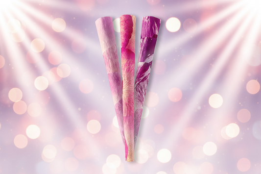 Zig Zag Rose Cones-109mm