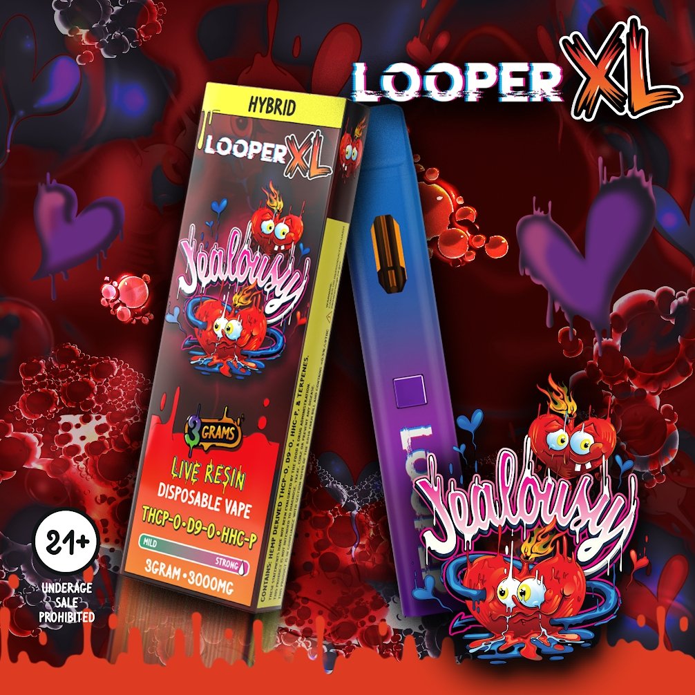 Looper XL Series Live Resin 3ML Disposables #hot - Sky High West Chester