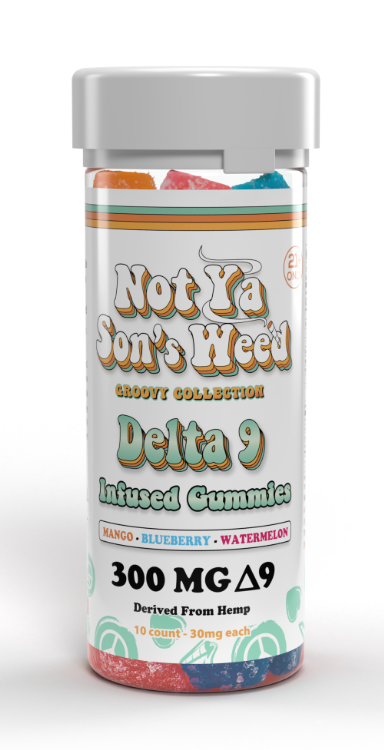 Not Ya Son's Weed Delta 9 300mg Disco Gummies